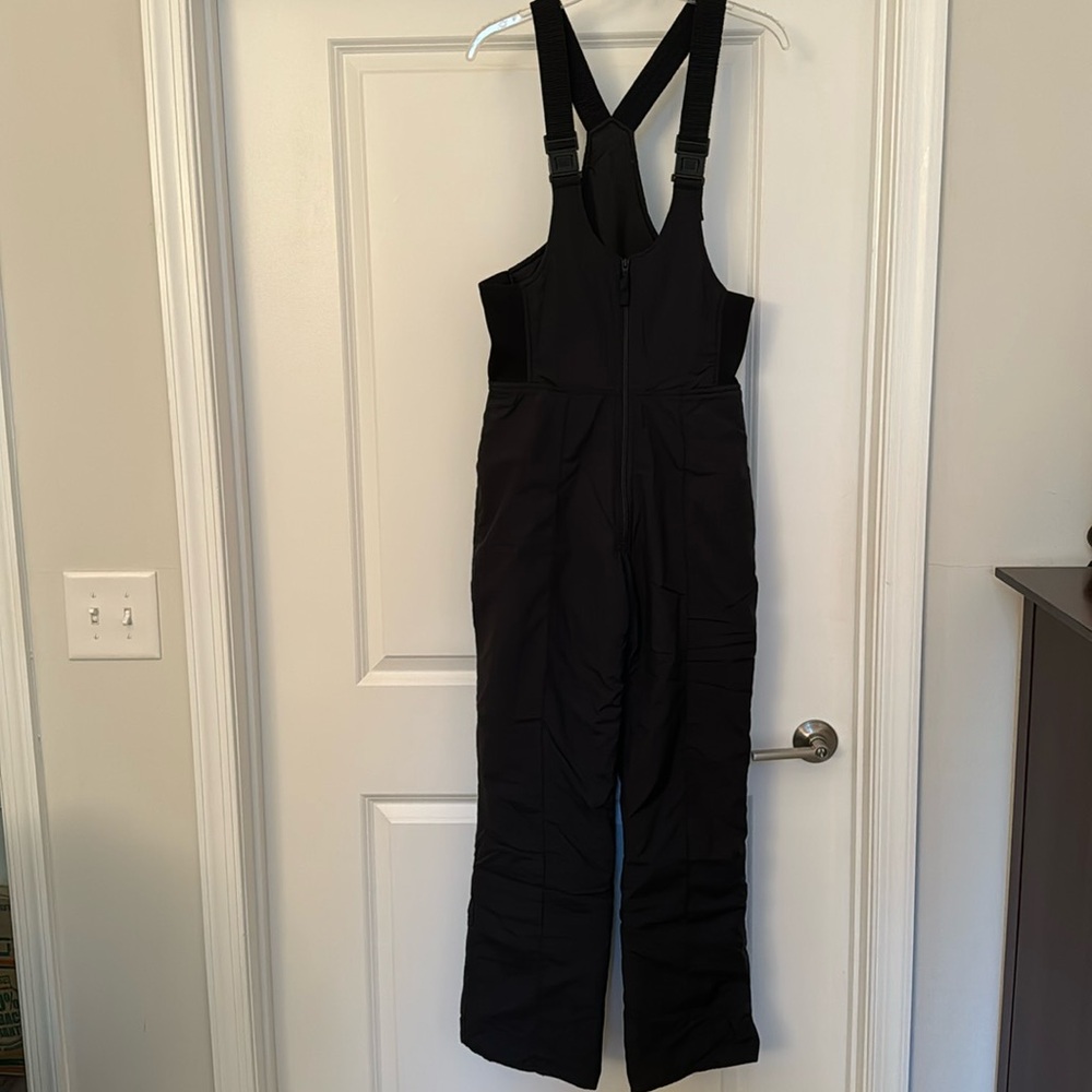 Black CB insulated bib ski pants